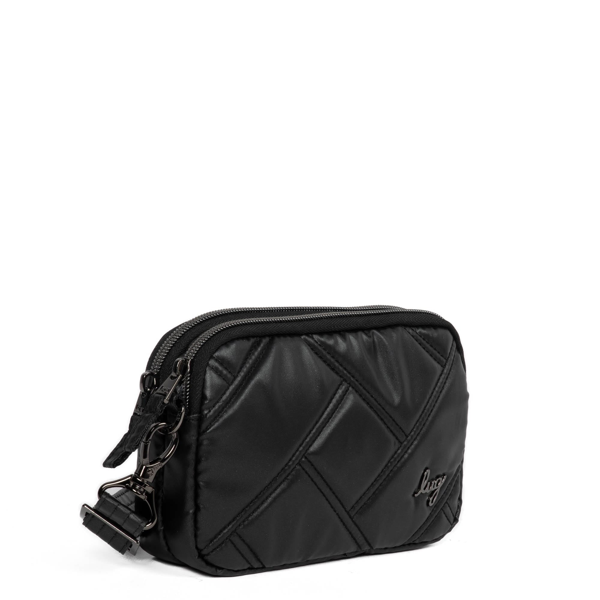 Coupe 2 Convertible Crossbody Bag - METALLIC BLACK - Coupe2_MetallicBlack_03